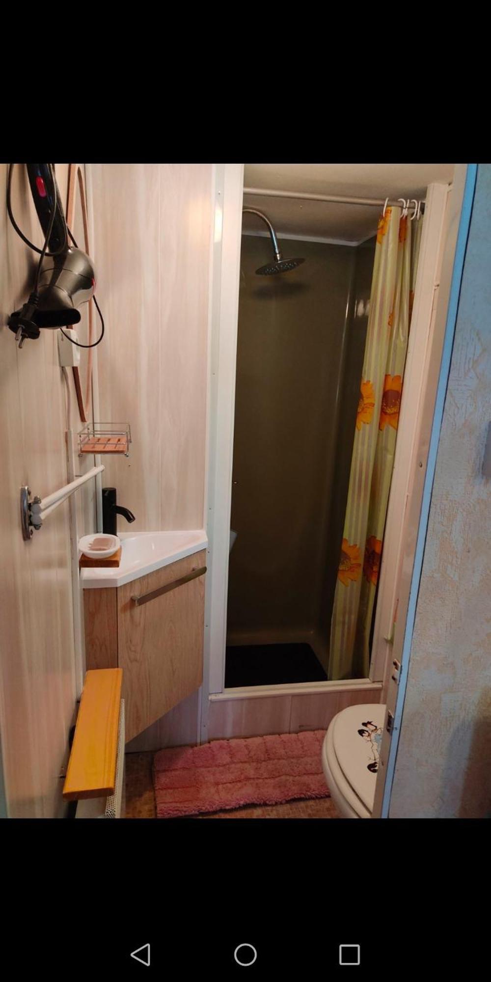 Charmant Mobil Home Style Chalet Бес-э-Сент-Анастез Экстерьер фото